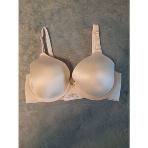 Vanity Fair Beauty Back Full Coverage Underwire Smoothing Bra 34D Beige